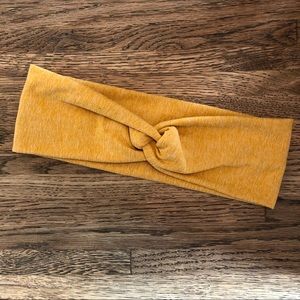 Rustic Orange Yellow Twist Headband NEW